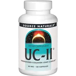 Коллаген неденатурированный Source Naturals тип II UC-II 60 капсул