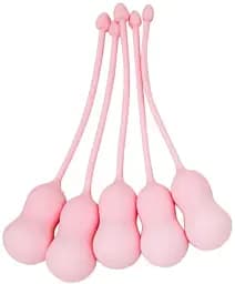 Набір вагінальних кульок I’MCUM Kegel Evolution 5 шт Рожевий (IM-KGE002)