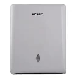 Диспенсер паперових рушників HOTEC 14.203 White для ванної кімнати та кухні з ABS матеріалу