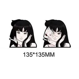 Голографічна наклейка Дзюндзі Іто Томіе Junji Ito Tomie