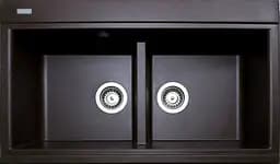 Кухонна мийка Adamant SIMILAR mokko 885x505x230 мм, 2 повнорозмірні чаші 88,5 см - мініатюра 1