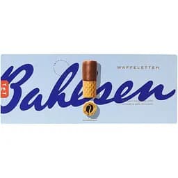 Трубочки вафельные Bahlsen в молочном шоколаде 100 г