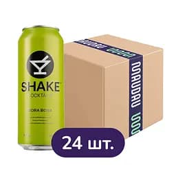 Упаковка напою слабоалкогольного Shake Bora Bora 7% 12 л з/б (0.5 л х 24 шт.)