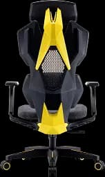 Геймерське крісло GT Racer сіре з жовтим (X-6002 Battle Gray/Yellow) - мініатюра 3