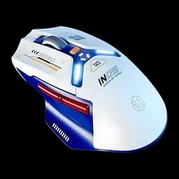 Миша INPHIC IN9 White-Blue
