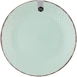 Тарілка Eat&Drink, 20 см, бірюзова