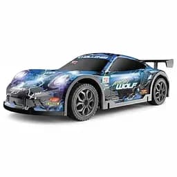 Машина на радіокеруванні LH-C 079-02, з підсвічуванням, акумулятор 3.7V, протиударний корпус, пульт 2.4GHz, Синя