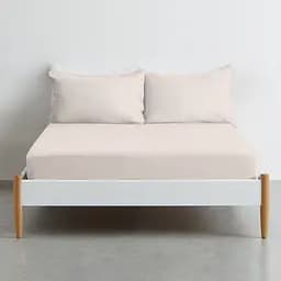 Простирадло Cosas на резинці 100х200 ivory, капучино (Cappuccino_100x200x20) - мініатюра 3