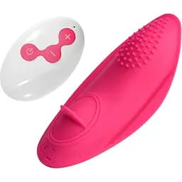 Вибратор для клитора Boss Series Strap On Vibrator 01 розовый