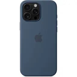 Оригінальний силіконовий чохол Silicone Case with MagSafe для Apple Iphone 16 Pro Max Denim MYYU3ZM/A - мініатюра 4