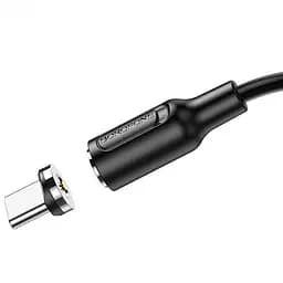 Кабель Borofone BX41 USB to Type-C 2.4A 1 м PVC PVC connectors magnetic чорний - мініатюра 3