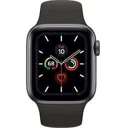Apple Watch Series 5 LTE 40mm Space Gray Aluminum w. Black b.- Space Gray Aluminum (MWWQ2)