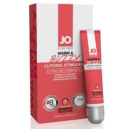 Гель для стимуляции клитора System JO Clitoral Stimulant Warm & Buzzy 10 мл