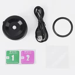 Автотримач Hoco DCA47 Quick Fix magnetic Black - мініатюра 3