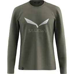 Футболка Salewa Solidlogo Dry L/S Tee Mns