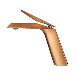 Смеситель для умывальника розовое золото Nett DG-66 Теплый закат