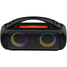 Акустична система 1.0 Media-Tech 60W, Bluetooth/AUX/microSD/MP3/USB/TWS/КАРАОКЕ/RGB,чорна - мініатюра 3