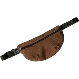 Сумка-бананка Hat-Dog для собак L-XL вельвет шоколадная 397