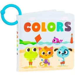 Розвиваюча баттатокнижка Battat для купання Вивчаємо кольори, 22х20х3 см (LB1837GZ)