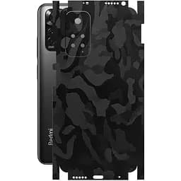 Захисна плівка StatusSKIN для Xiaomi Redmi Note 11 Корпус Вініл Камуфляж чорний