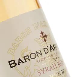 Вино Baron d'Arignac Syrah Rose, 12%, 0,75 л - мініатюра 3