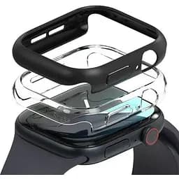 Чохол Ringke Slim 2 шт. Clear/Matte Black для Apple Watch 10 (46мм)