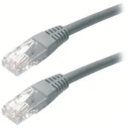Патч-корд Ritar RJ-45, Cat.5e, CU, мідь, 5м сірий (PCR-CU/5G/04287)