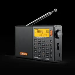 Цифровий DSP радіоприймач XHData D-808 всехвильовий з чохлом - мініатюра 2