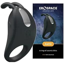 Эрекционное кольцо Erospace Rapid 7.5 см черный