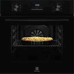 Духова шафа Electrolux електрична 65 л, A, дисплей, конвекція, чорний