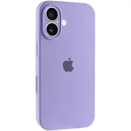Чохол Epik Silicone Case Full Camera Protective AA для Apple iPhone 16, 6.1 Бузковий/Dasheen