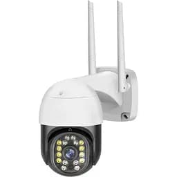 IP камера відеоспостереження Tuya C18 Wi-Fi 3MP вулична з віддаленим доступом White (3_00465)