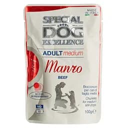 Вологий корм для собак Monge SDE Dog Medium Adult, яловичина, 100 г (70060578) - мініатюра 2