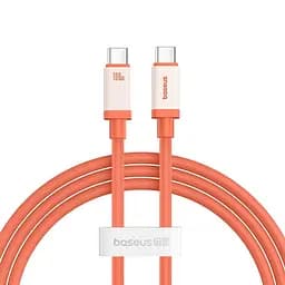 Кабель Baseus 0℃ Series Fast Charging Cable Type-C to Type-C 100W 1m P10368800731-00 Coral