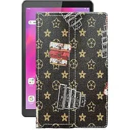 Чохол StatusCASE з екошкіри для планшету Motorola Tab G20 Луі-Вітон-коричневий