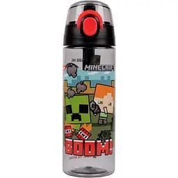 Пляшка для води Yes Minecraft, 620 мл, сіра (707948)