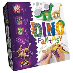 Набор креативного творчества "Dino Fantasy" Danko Toys DF-01 укр Диметродон