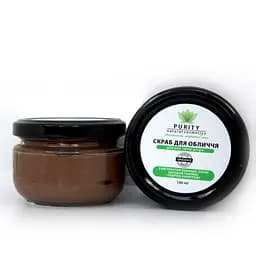 Скраб для обличчя з олією зародків пшениці та пудрою винограду PURITY 100 мл