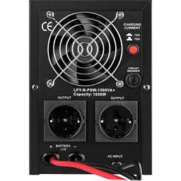 Джерело безперебійного живлення [ДБЖ] LogicPower B1500 + 2 x LPM-GL батарея 12V - 100Ah [19800] [110357] - мініатюра 5