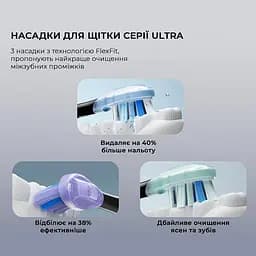 Електрична зубна щітка Oclean X Pro 20 Set Electric Toothbrush White - мініатюра 2