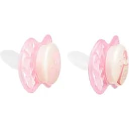 Пустушка Nuvita 7066 Air55 Explorer ортодонтична 0m+ світиться у темряві (ведмідь пінгвін) 2 шт NV7066GF