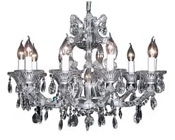 Люстра свічка Brille підвісна кришталева E14 40W CH (CR-403S/11)