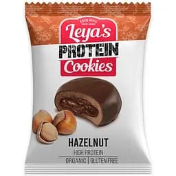 Протеиновое печенье Leya's с лесным орехом в темном шоколаде 40 г