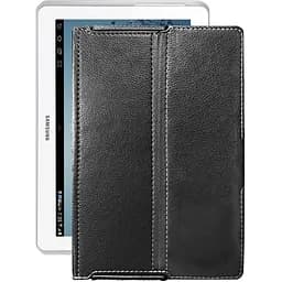 Чохол StatusCASE з екошкіри для планшету Samsung Galaxy Tab 2 10.1 3G (P5100) Чорний глянець