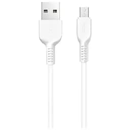 Кабель Hoco X20 Micro-USB 1 метр 6957531068839 белый