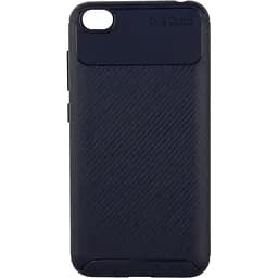Чехол-накладка iPaky Carbon Fiber Series/Soft TPU Case Xiaomi Redmi Go Blue