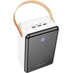 Зовнішній акумулятор Borofone BJ32 Terra fully compatible 80000mAh білий