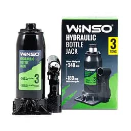 Домкрат гідравлічний пляшковий Winso 3 т 180-340 мм (170300) - мініатюра 2