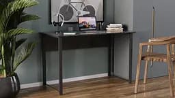 Комп'ютерний стіл Курт 75x100x70 чорний ДСП Сосна Кембра 16мм FRD-103930