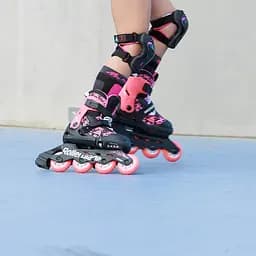 Дитячі ролики Rollerblade Microblade SL 36,5-40 Чорний-Рожевий - мініатюра 6
